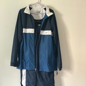 Vintage 90s Nike Windbreaker Track Suit Mens SizeL